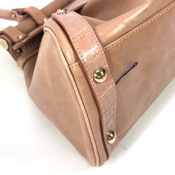 FENDI Pink Leather Tote Bag - Picture 7 of 16